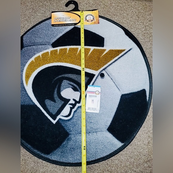 Anderson (SC) Trojans Soccer Ball Mat | NWT | Approximately 27” in Diameter - Picture 7 of 9
